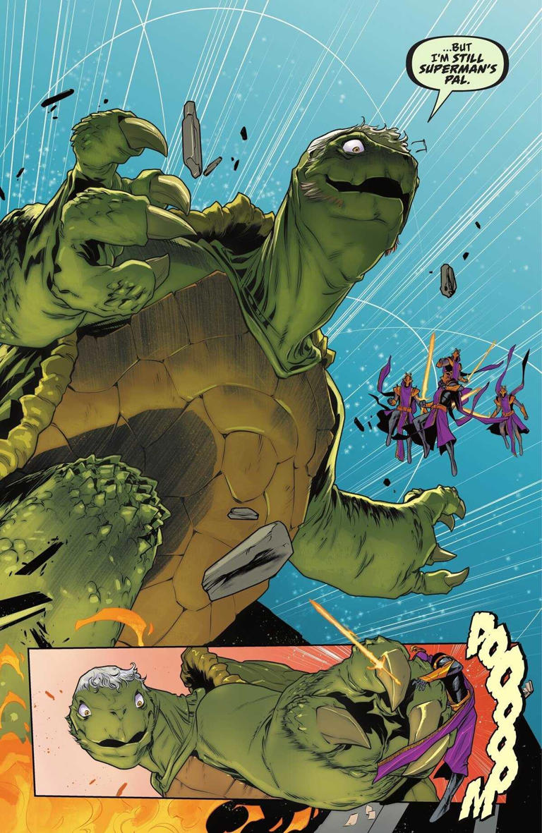 Jimmy Olsen's Turtle-Man Transformation Returns In DC's Future Timeline