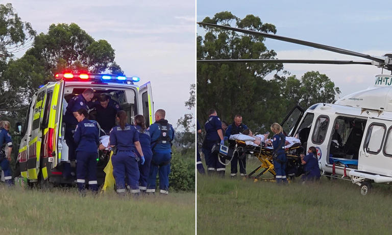 Police officer rushed to hospital after being stabbed