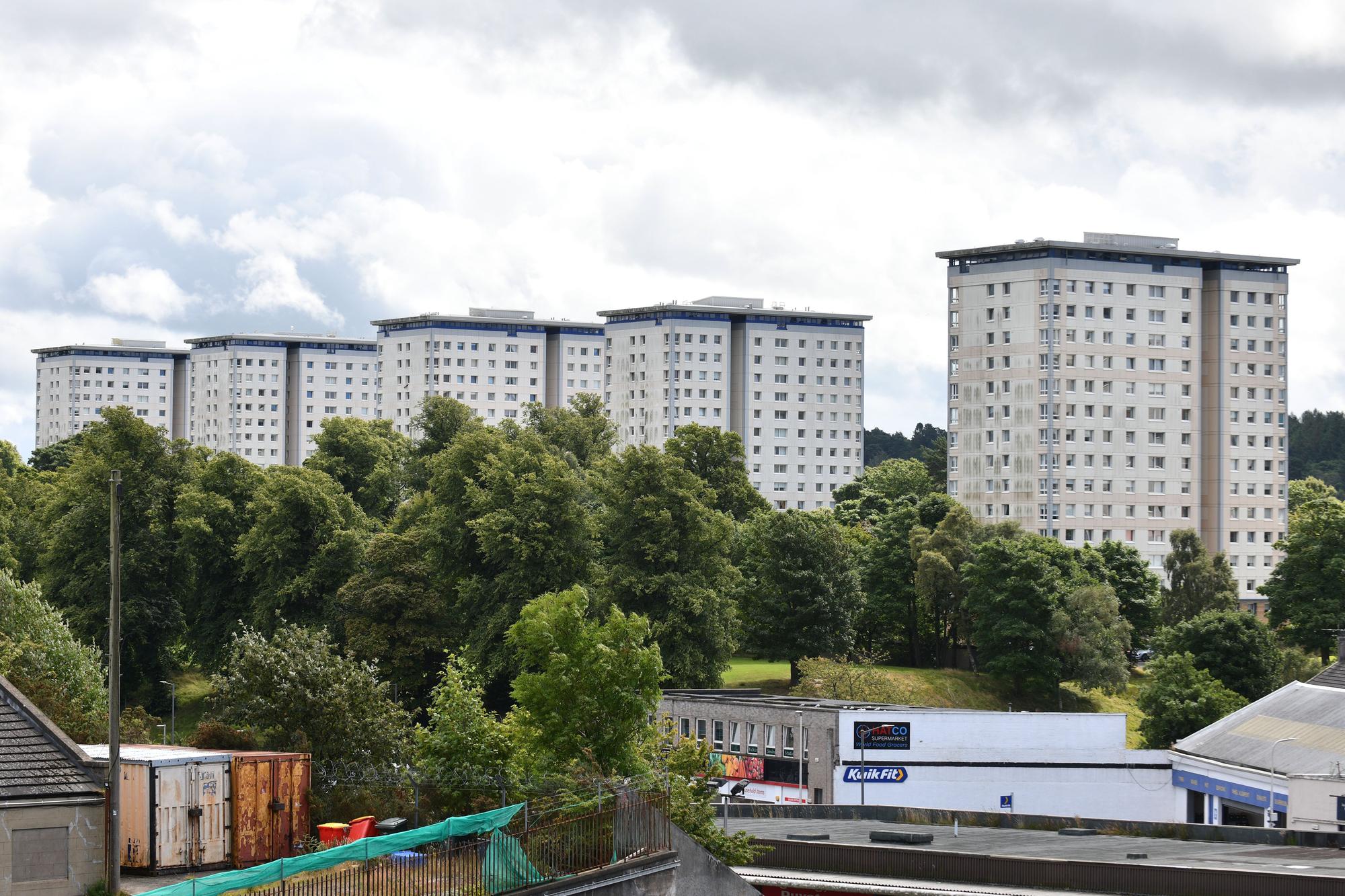 Call for dedicated police officer in Falkirk's high flats