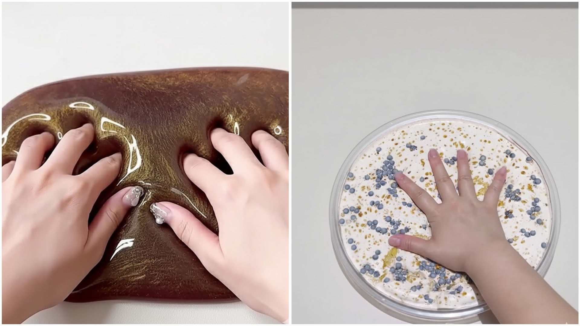 No Background Music – Slime ASMR Video