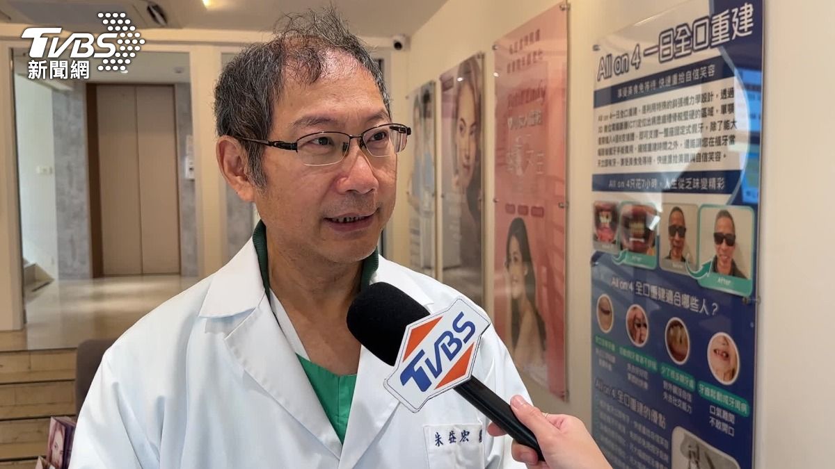 中山醫院院長朱益宏力挺健保改革，表示漲保費勢在必行，否則將持續壓縮到點值。（圖／TVBS）