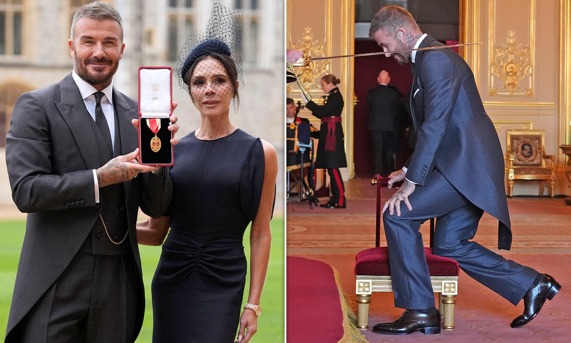 Lady Beckham's big blunder Victoria reveals error in the suit she