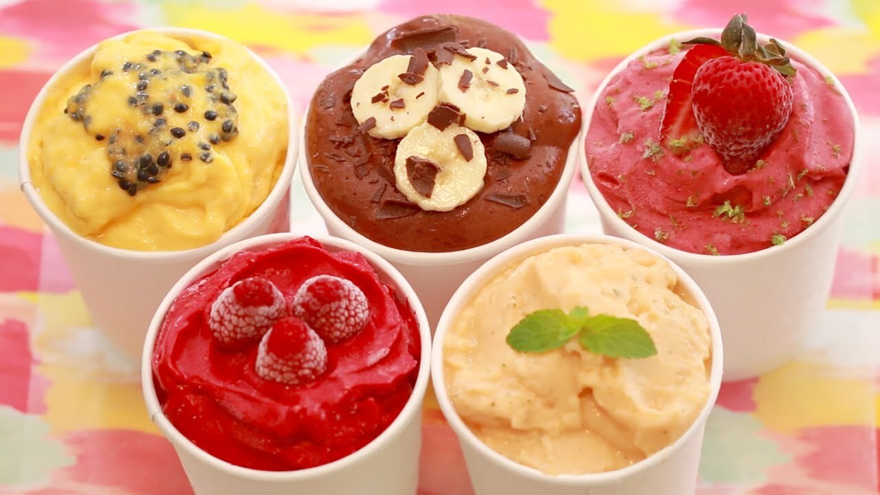 Homemade Sorbet in 5 Minutes (No Ice Cream Machine Required) | Bigger ...