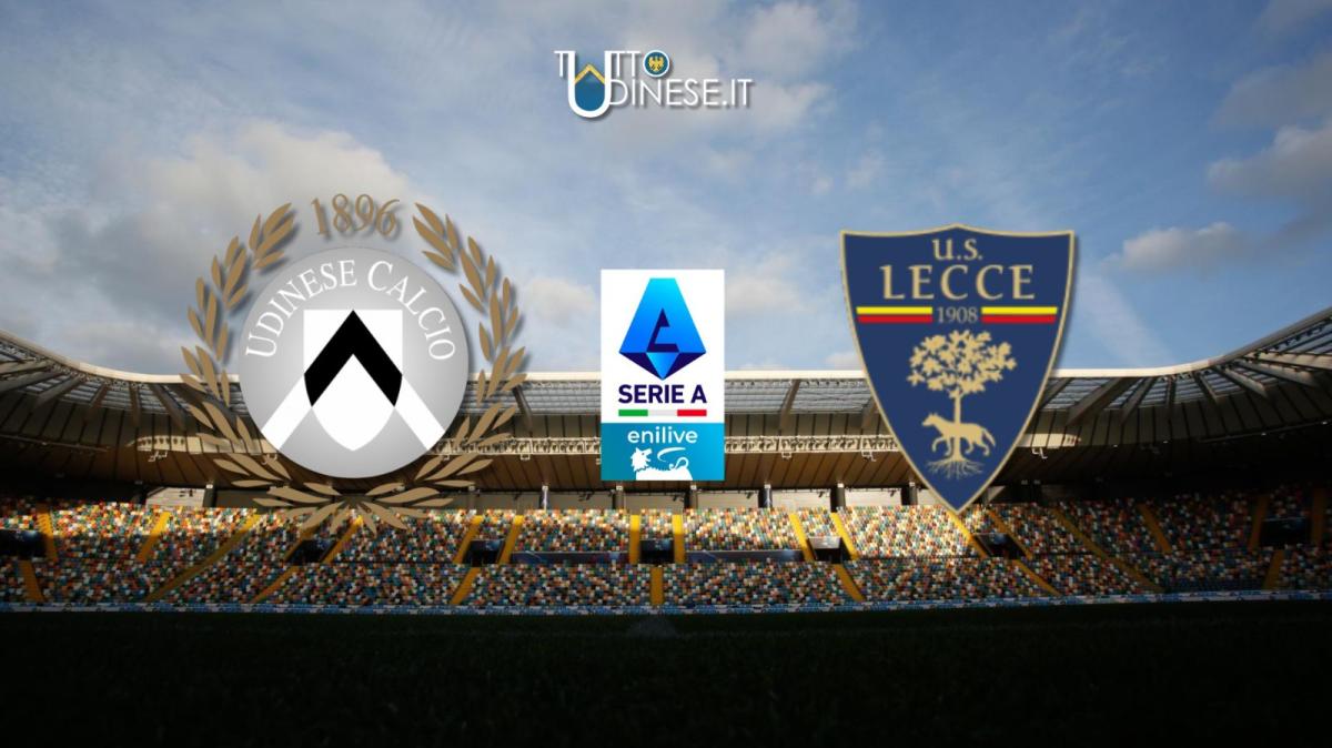 DIRETTA Udinese-Lecce 0-0: CALCIO D'INIZIO ALLE 15