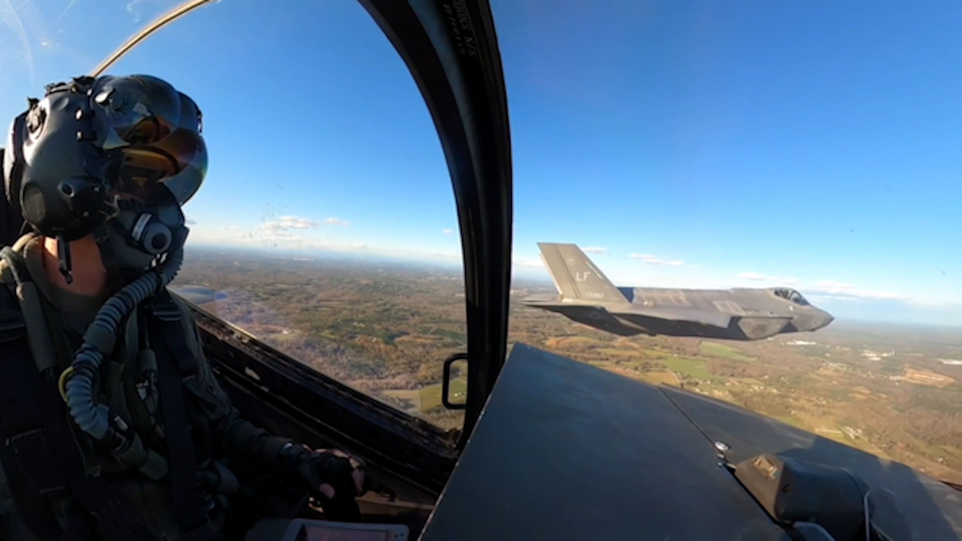 Multiple Army Flight Operations in F-35 Fighter Jet