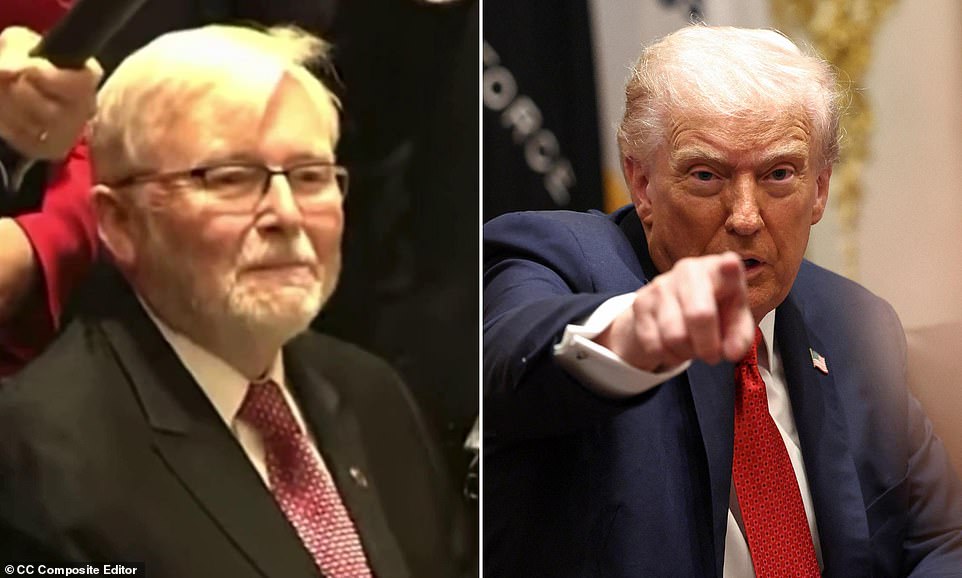 Report: Donald Trump claims he won't forget what Kevin Rudd said about him