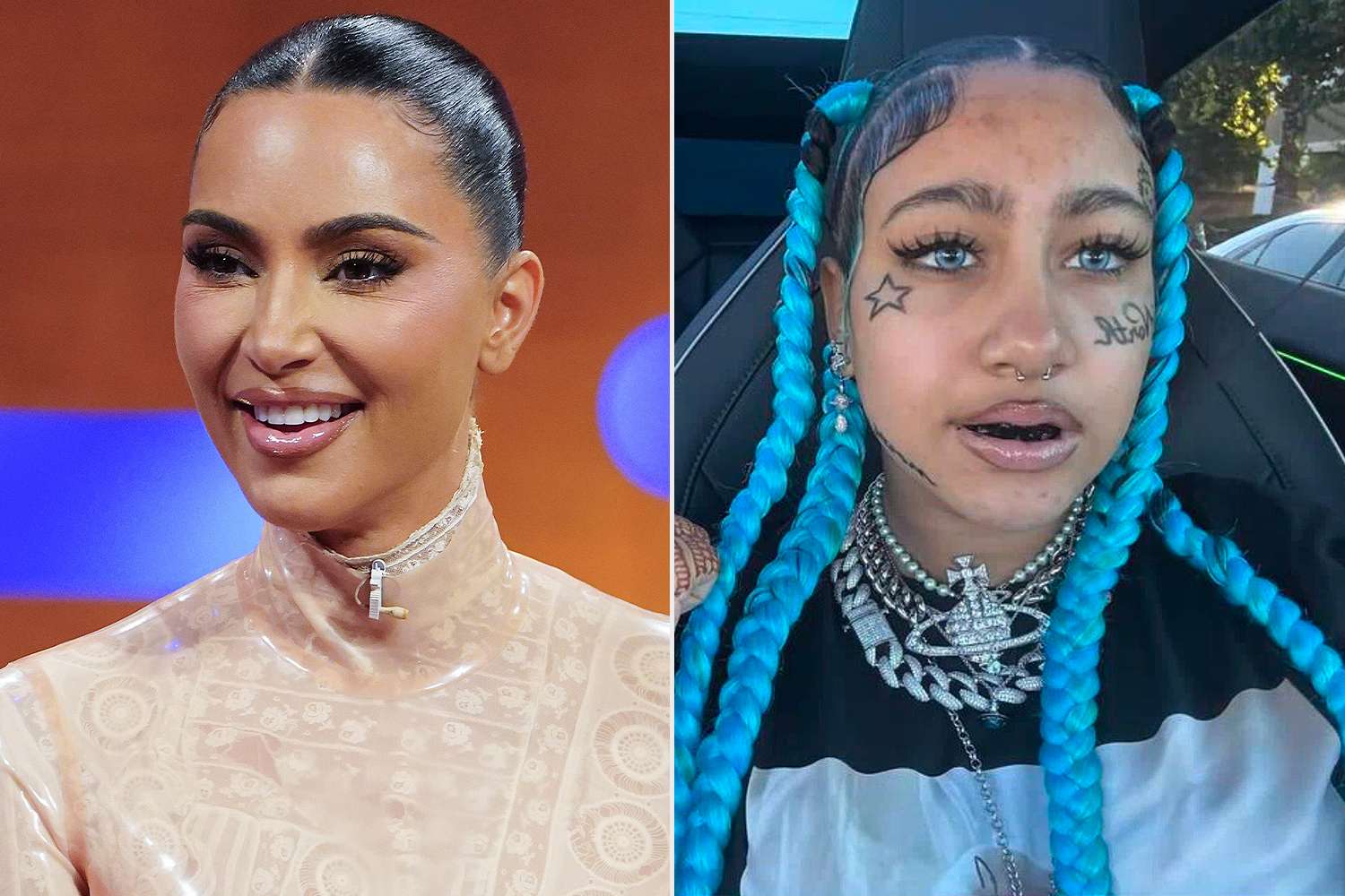 Kim Kardashian Defends 12-Year-Old Daughter North West's Fake Face ...