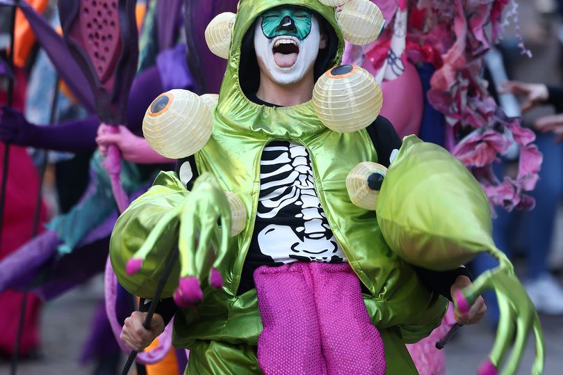Halloween in the City returns as monsters parade through streets - pictures