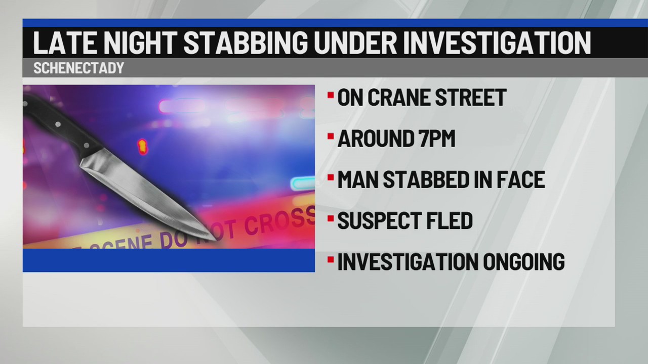 Schenectady PD investigating Crane Street stabbing