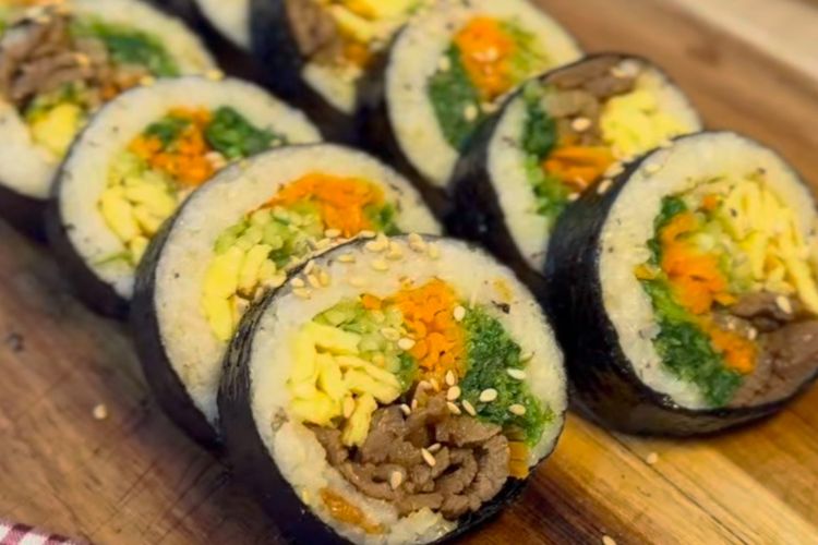 Resep Kimbab Bulgogi Korea Gurih dan Sehat, Praktis di Rumah