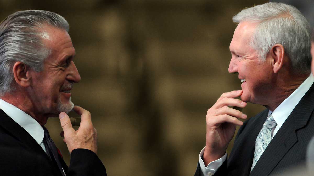 Jerry West on how hard it was to watch Pat Riley coach in his early ...