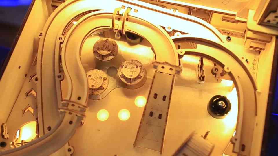 Playing The DIY Pinball Machine