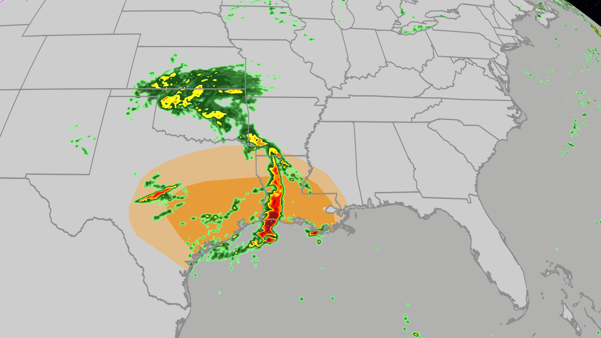Severe Weather On Tap Today For The Western Gulf Coast