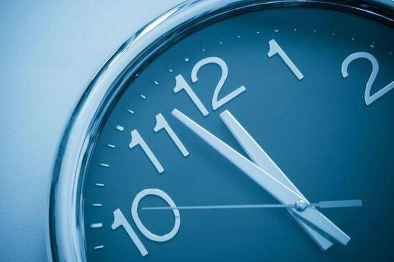 How long before the clocks go back in 2026 and it's earlier this year