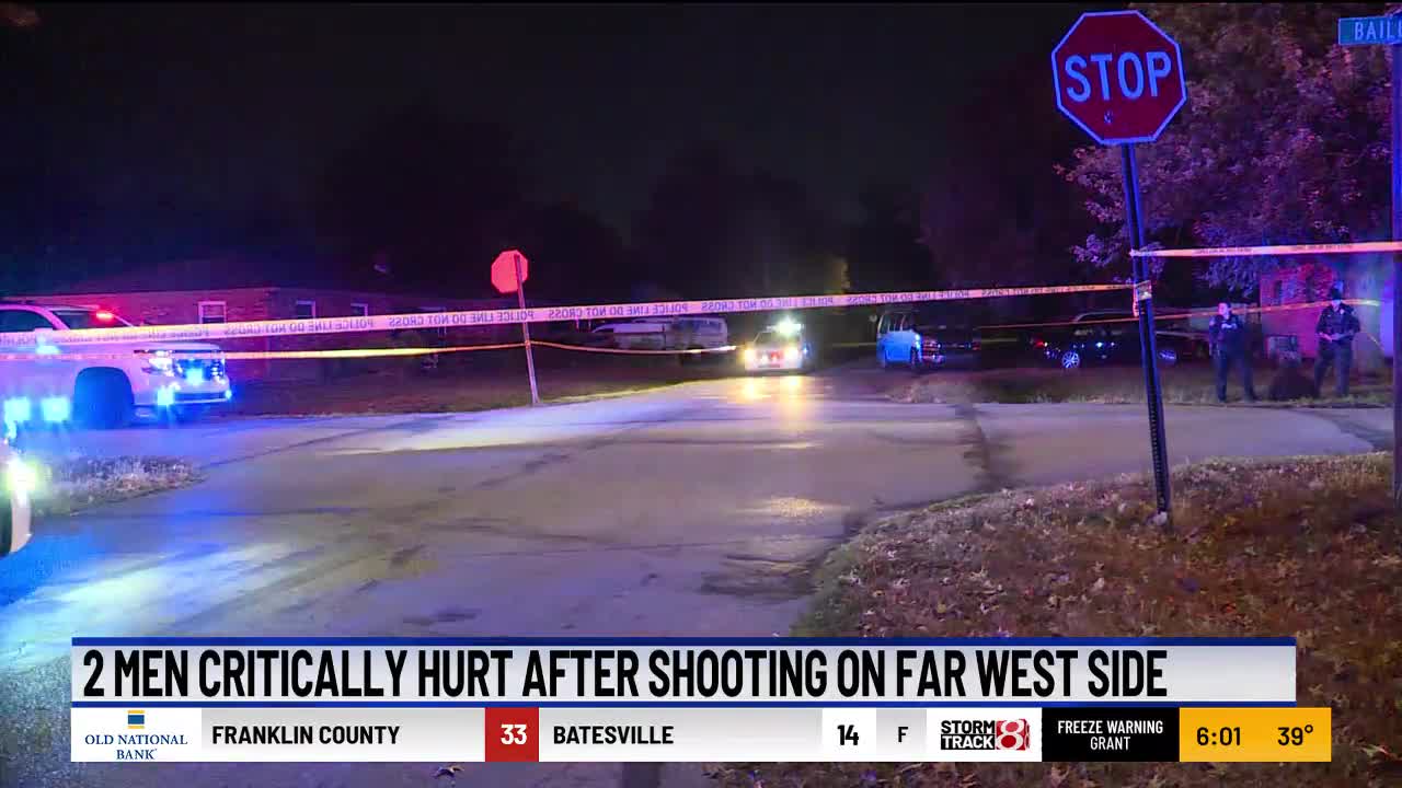 2 men critically hurt after shooting on far west side