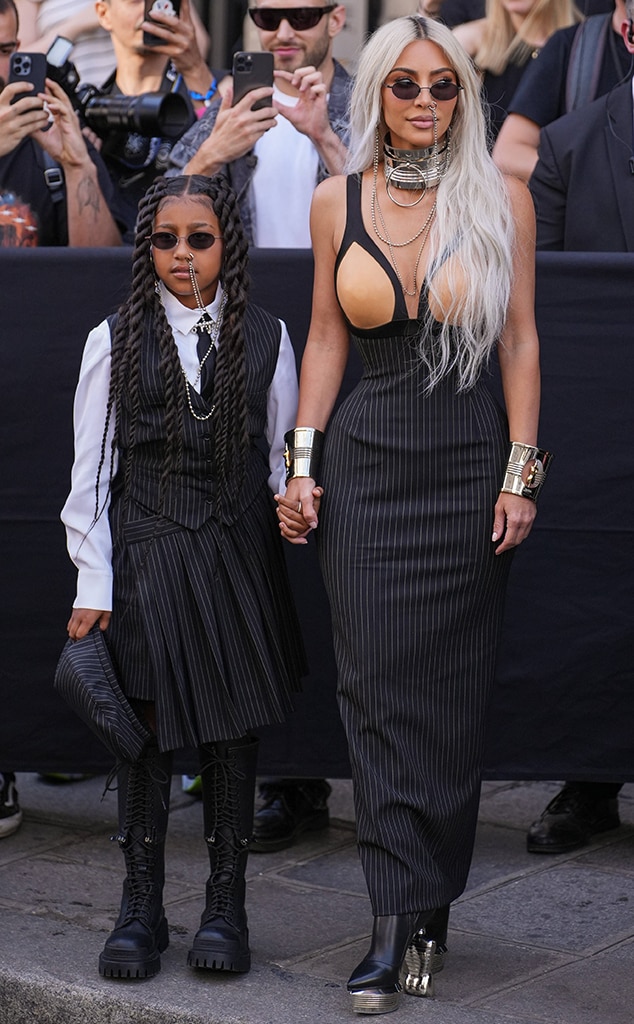 Kim Kardashian Slams Criticism of North West's Fake Tattoos, Piercings