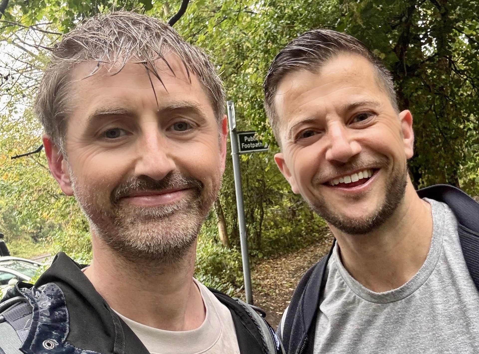 Pair walk marathons to fund friend's cancer treatment