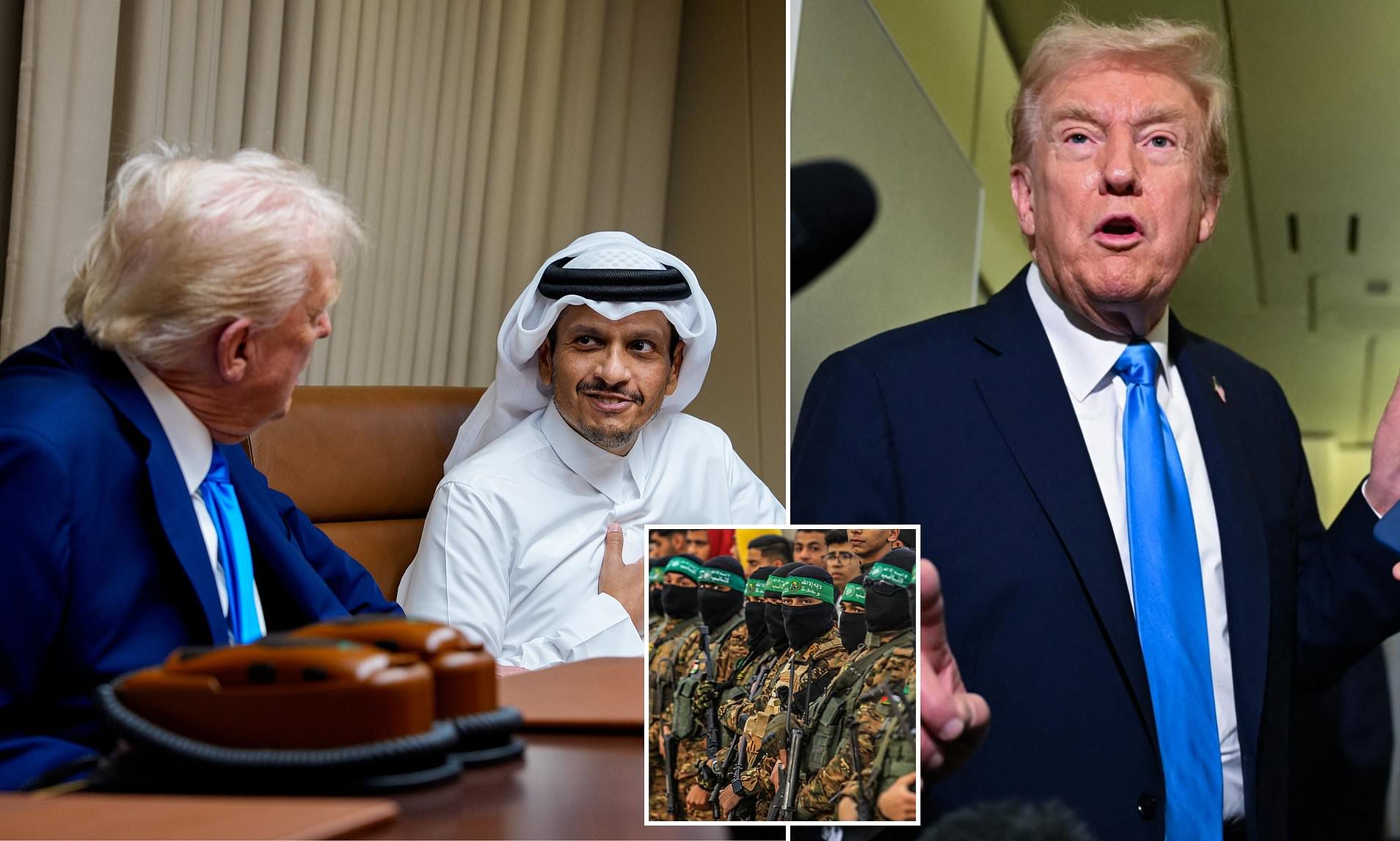 Trump issues his toughest threat yet to Hamas as he reveals details of ...