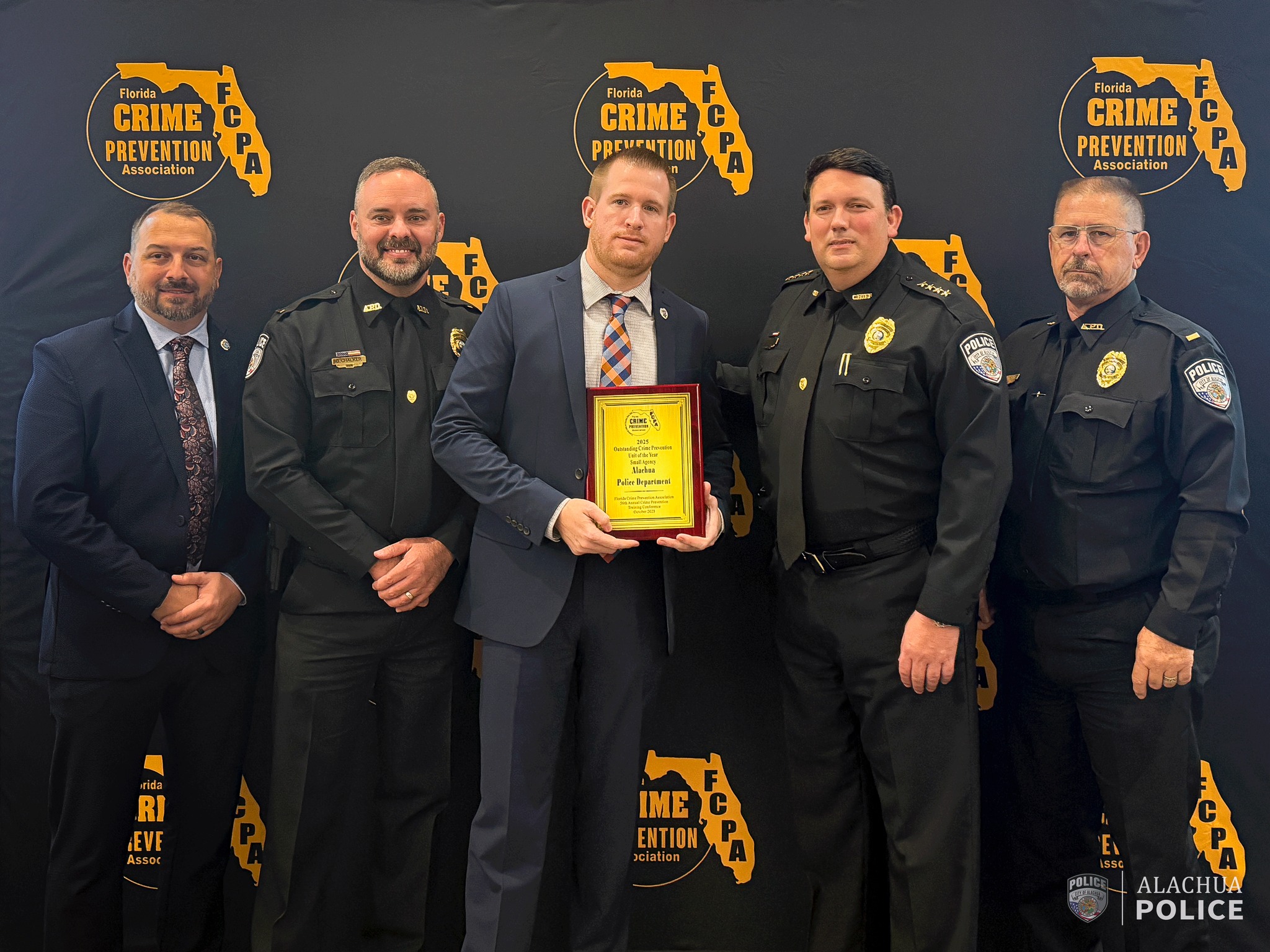 APD awarded Small Agency Crime Prevention Unit of the Year