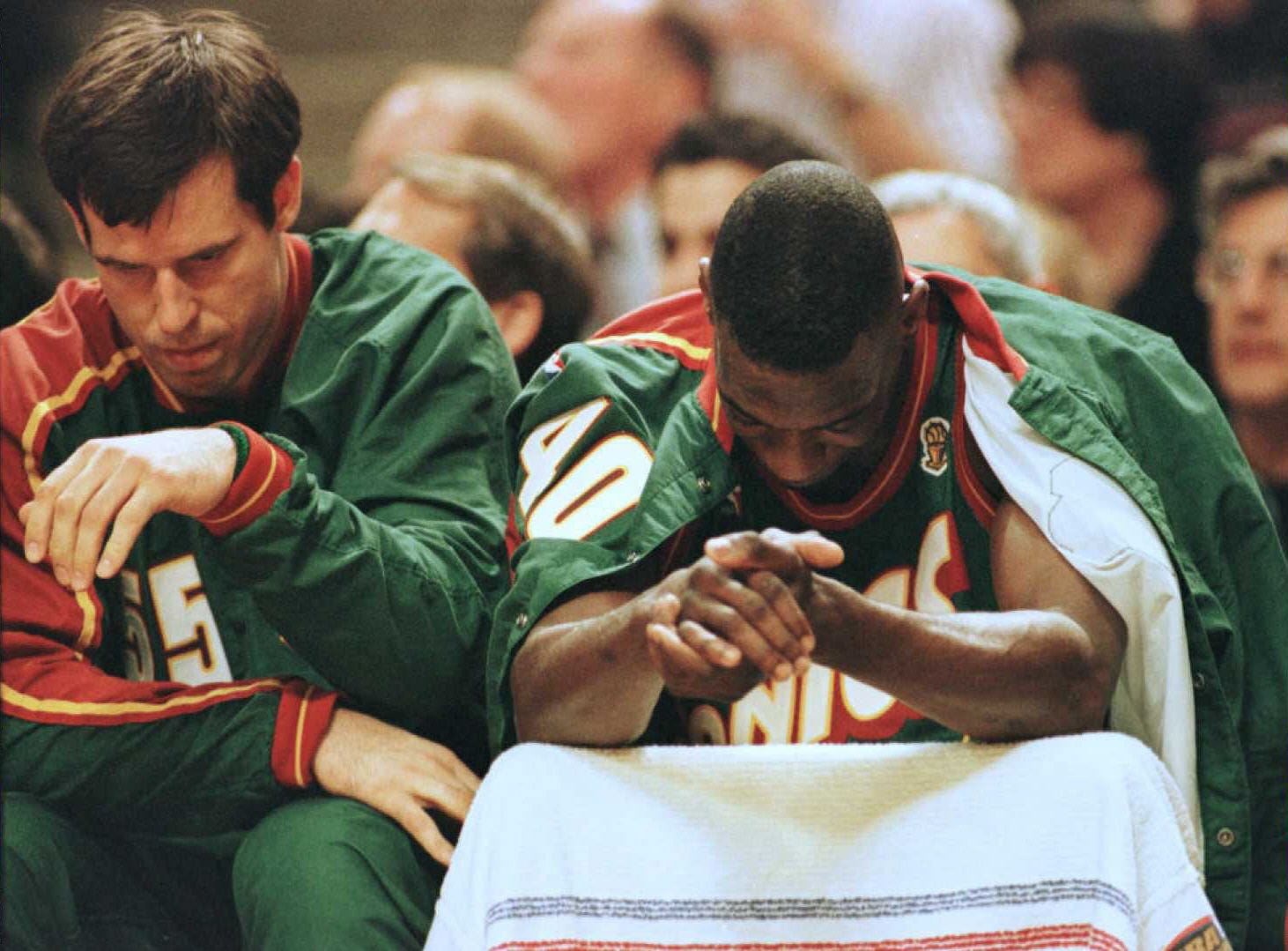 OKC Thunder jersey history No. 55 - Steve Scheffler (1992-97)