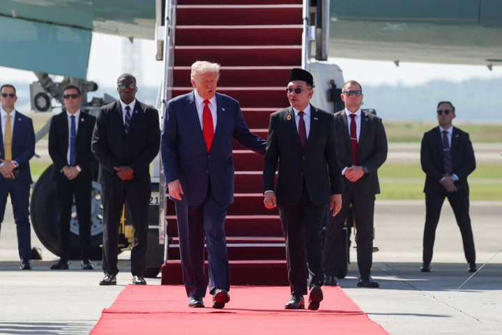 Trump Tiba di Malaysia, Siap Saksikan Perdamaian Thailand-Kamboja