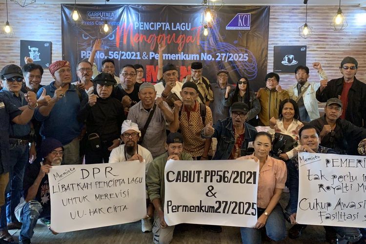 Panas! Pencipta Lagu Protes LMKN, Gugat Peraturan Pemerintah 56/2021