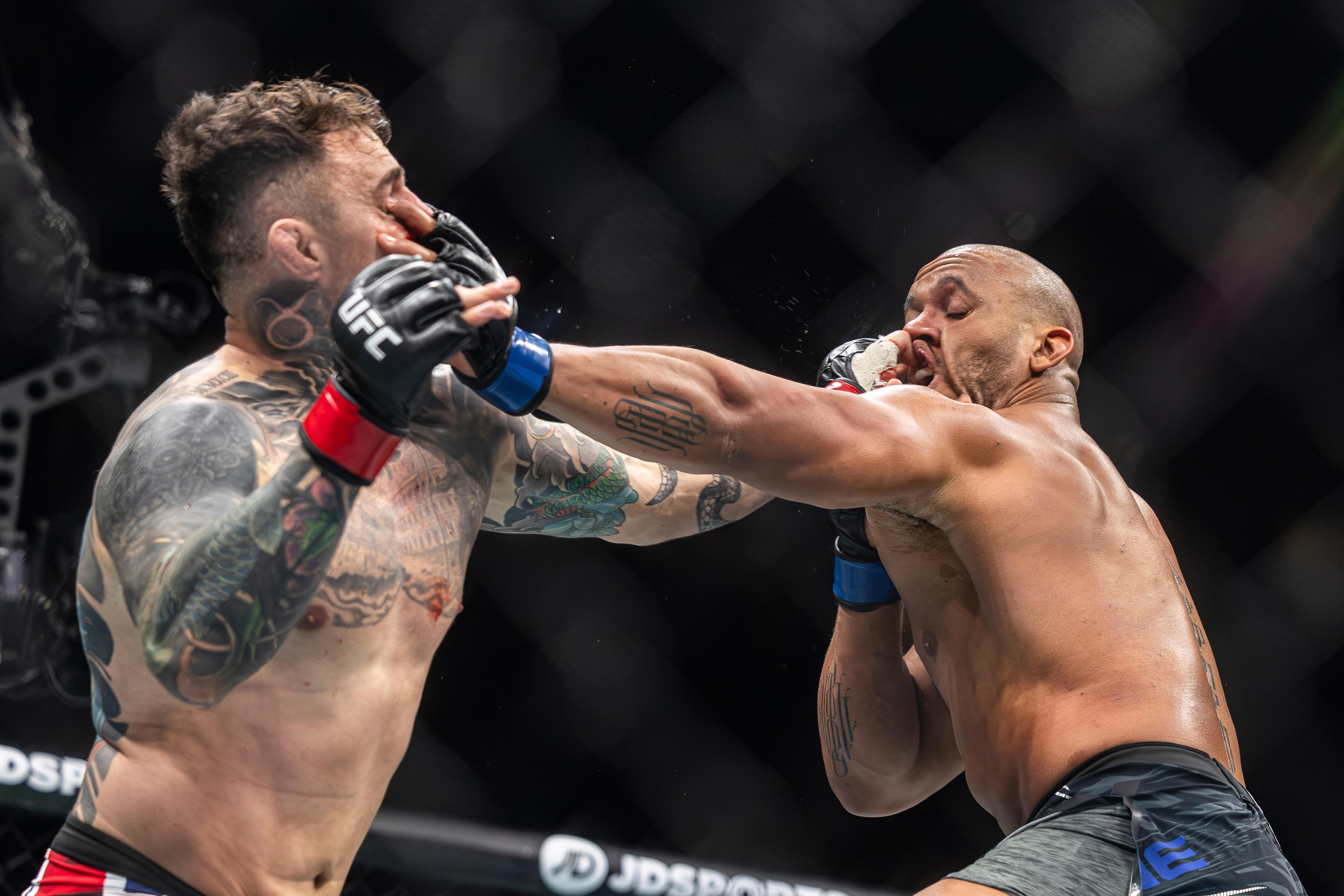 Demetrious Johnson says Ciryl Gane's eye poke on Tom Aspinall was ...