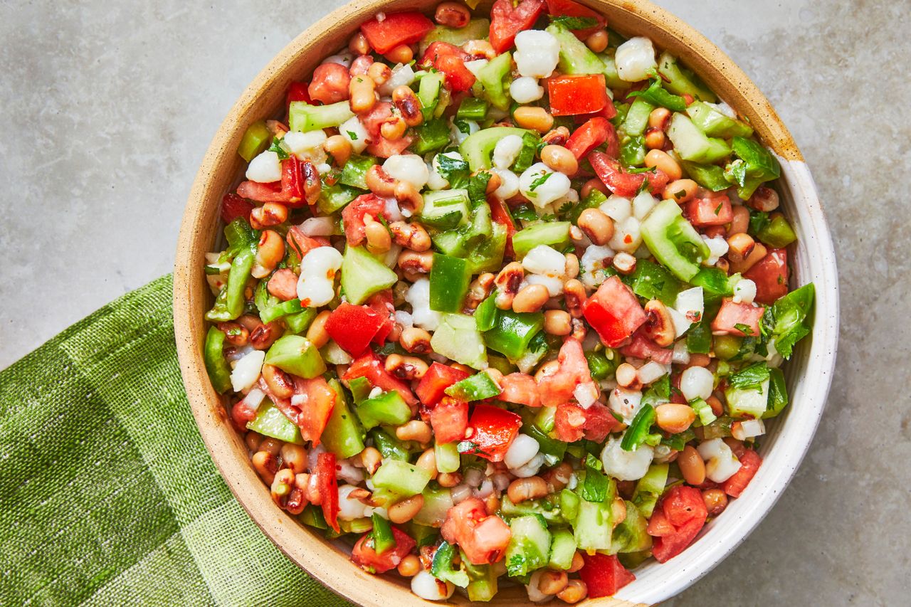 texas caviar in a bowl
