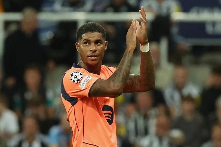 Hidup Lagi di Barcelona! Hansi Flick Ubah Marcus Rashford Jadi Mesin Gol