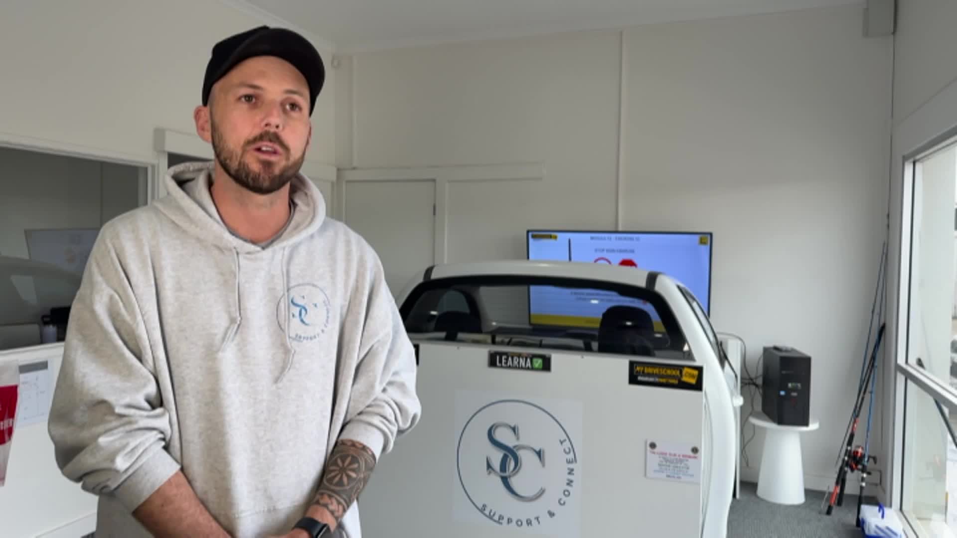 Ute simulator helping young people improve their driving skills in SA