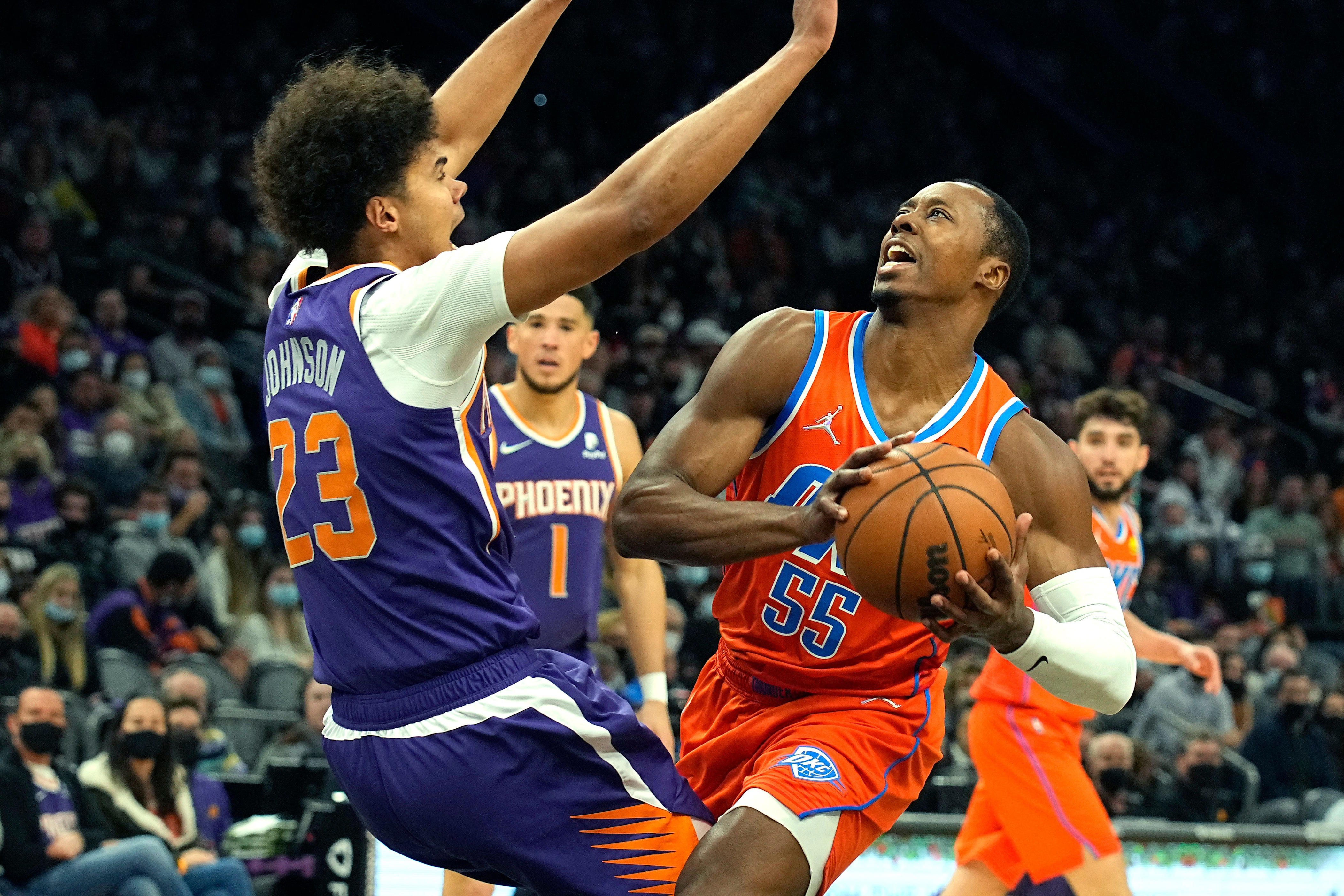 OKC Thunder jersey history No 55 Scotty Hopson (2022)