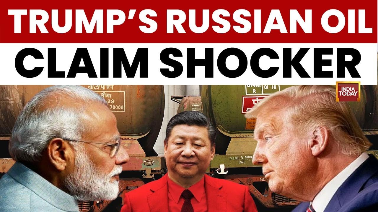 Donald Trump's Big Claim On Russian Oil Purchase: India 'Completely ...