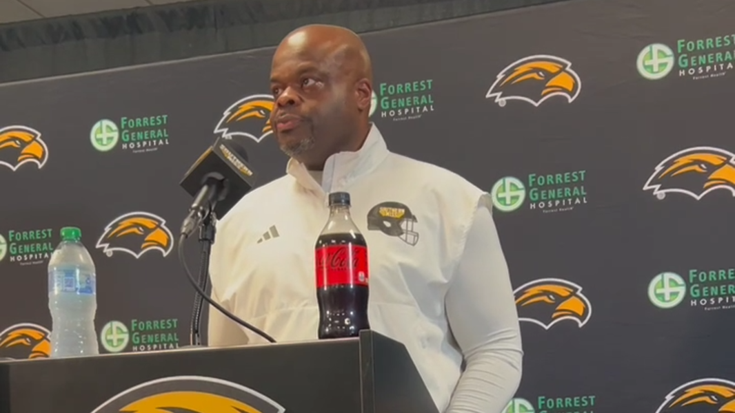 Southern Miss coach Charles Huff talks reaching bowl eligibility after ...