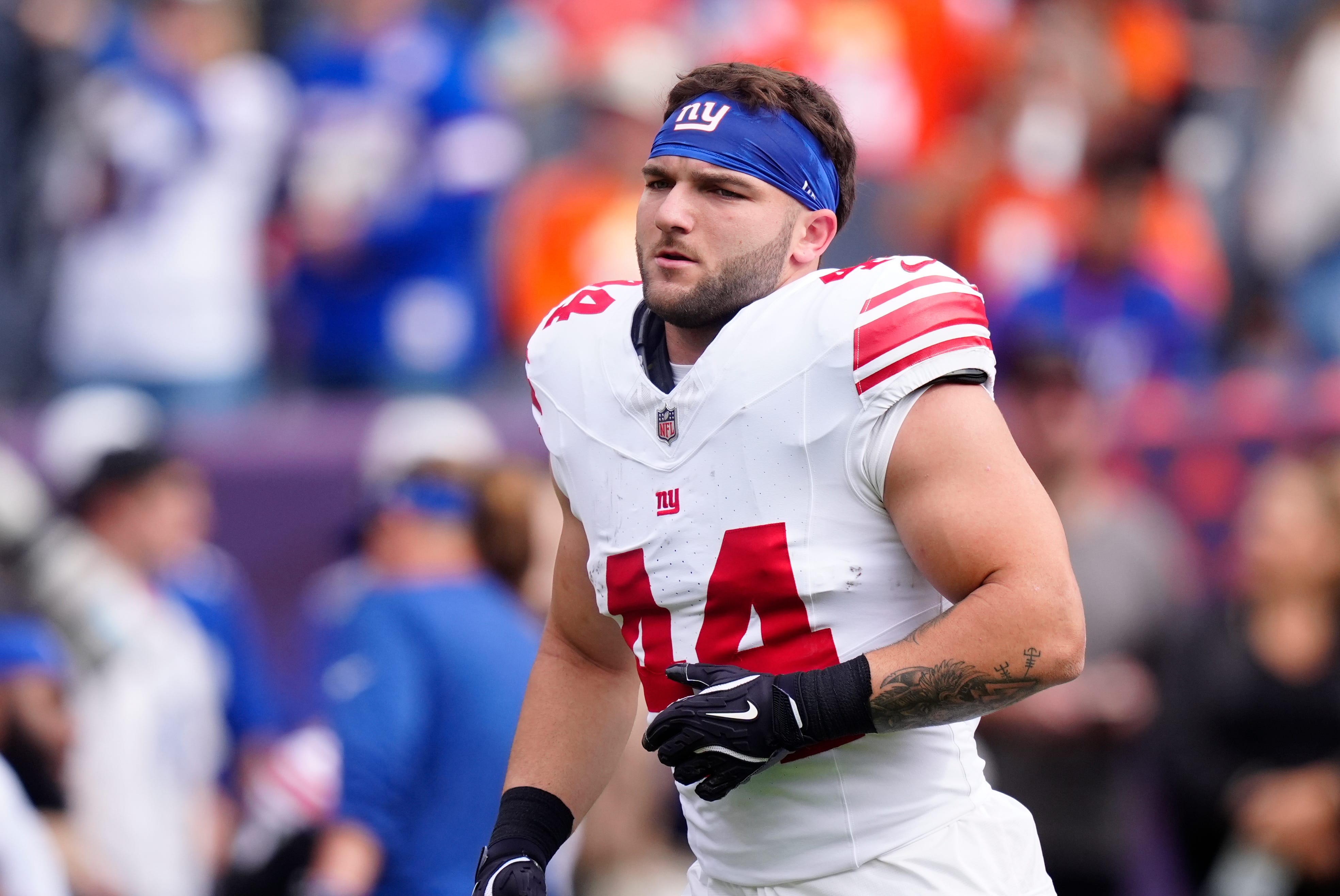 New York Giants contingent was joined by Cam Skattebo at ASU Pro Day