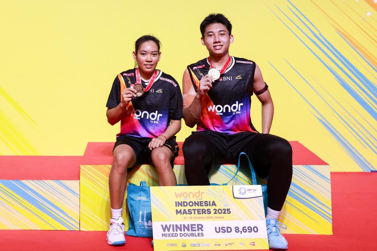 Balikkan Keunggulan 16-2, Marwan/Aisyah Curi Kemenangan di Final Indonesia Masters II 2025