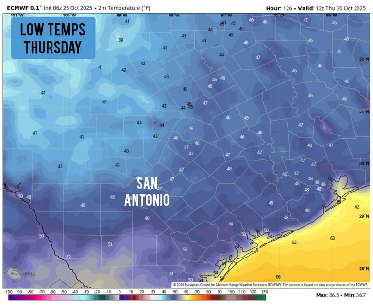 A true cold front will hit South Texas this week. Here's when.