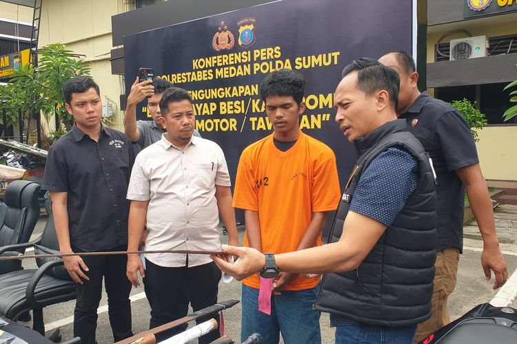 Kekejaman Geng Motor Medan, Tikam Pencari Nasi Sisa Hingga Tewas