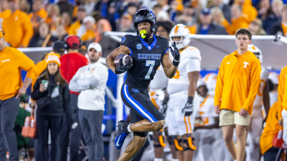 DJ Miller on his two-touchdown game and Kentucky's 'bright future'