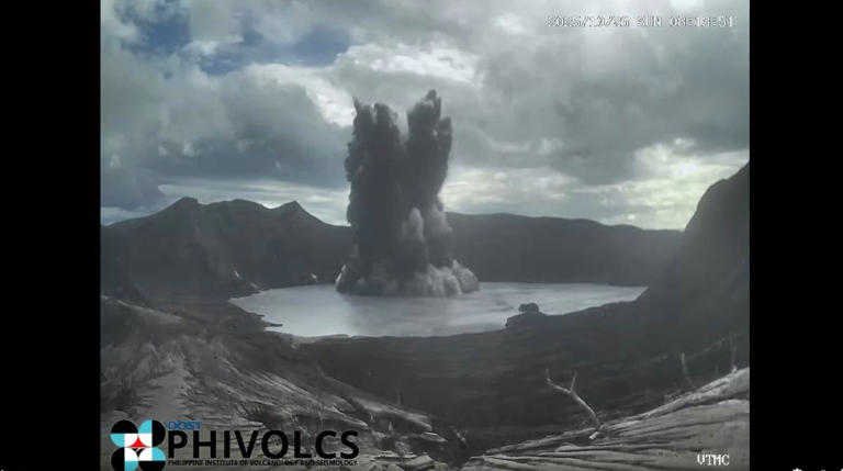 Three minor eruptions monitored at Taal Volcano —PHIVOLCS