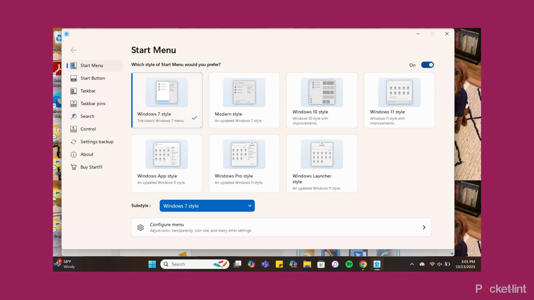 start11 on Windows