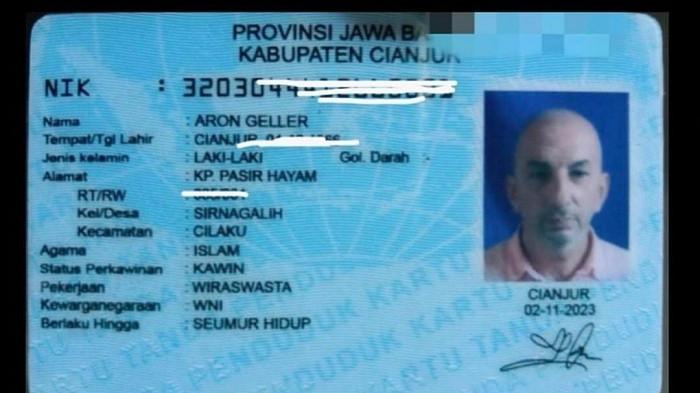 Pria Israel Viral dengan KTP Cianjur dan Bisnis Desain di Bali