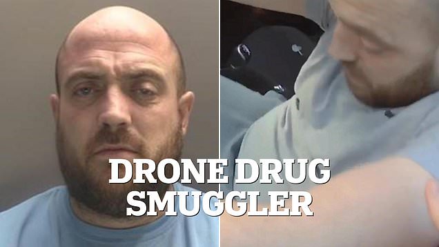 Police arrest man who smuggled drugs into prisons via drones
