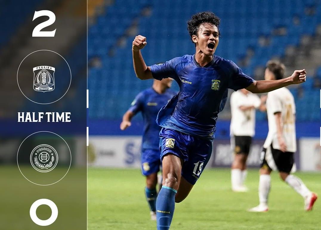 Hasil Final - Dua Gol Roket, Persiba Balikpapan Kalahkan Persiku Kudus