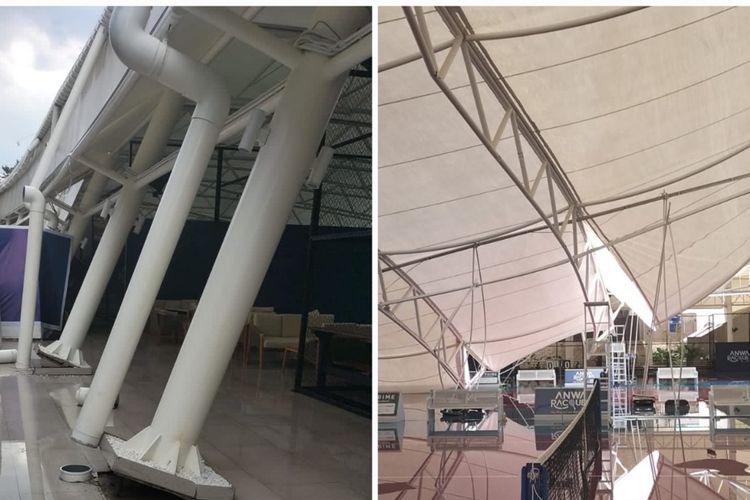 32 Artis Beradu Saat Atap Lapangan Padel Roboh, Pemilik: Kami Minta Maaf, Ini Musibah