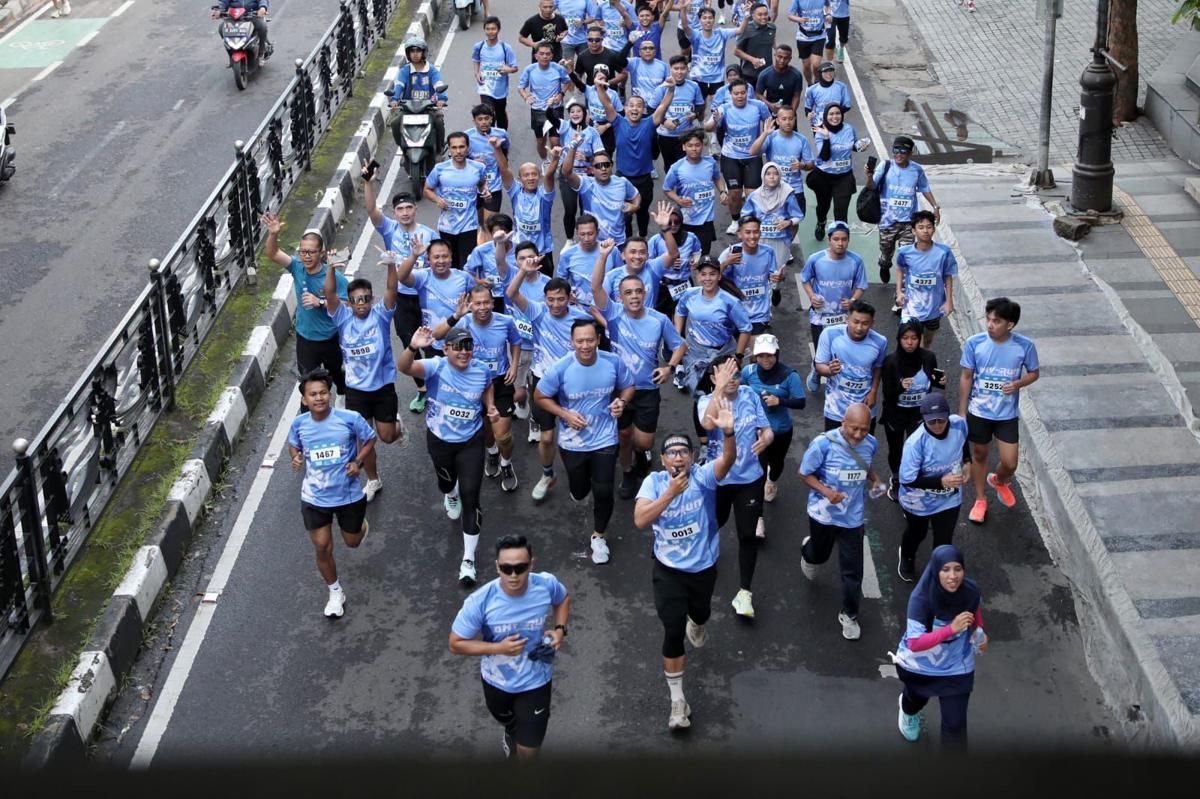 Semarak AHY RUN 2025, Ibas: Olahraga Sebagai Fondasi Pembangunan Nasional - Info Malang Raya - Info Malang Raya
