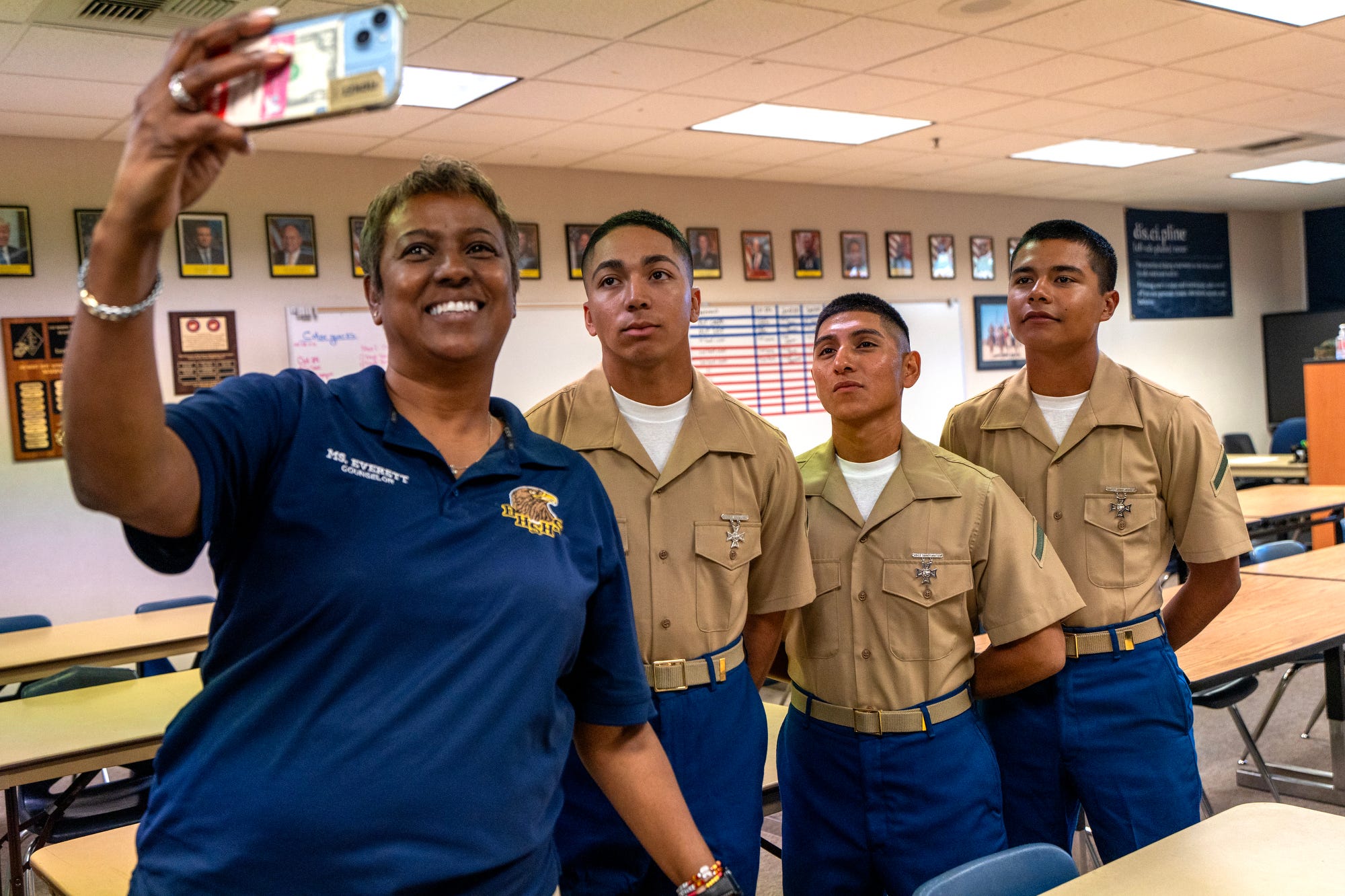 Desert Hot Springs High grads complete Marine Corps boot camp together
