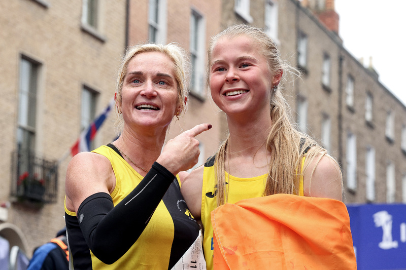Months after running her first ever marathon, this teenager claimed the ...
