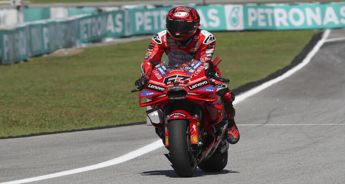 GP de Malaisie : le film glaçant du calvaire de Francesco Bagnaia à Sepang
