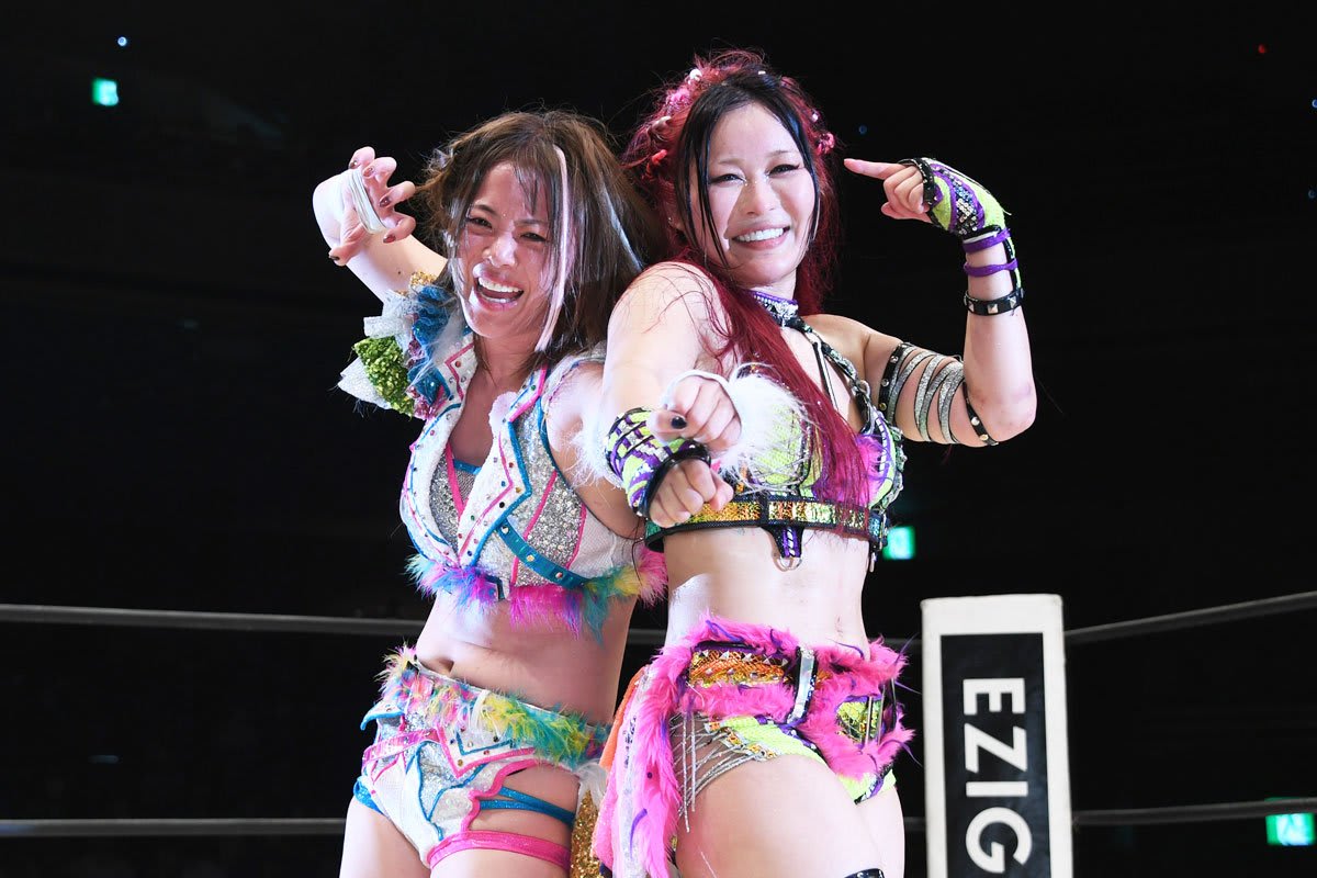 マリーゴールド】イヨ・スカイ 熱い再会…盟友・岩谷麻優に激勝「麻優が