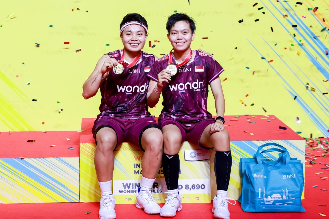Indonesia Masters II 2025 - Raih Jutaan, Apriyani/Fadia Jadi Modal Juara